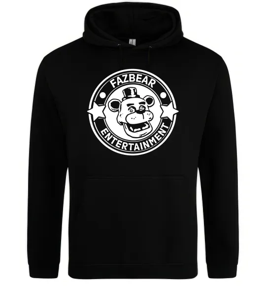 Мужская толстовка (худи) Fazbear entertainment Черный фото