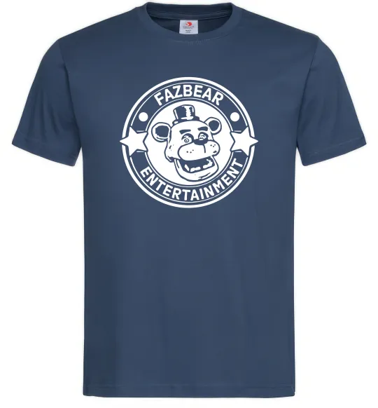 Мужская футболка Fazbear entertainment Темно-синий фото