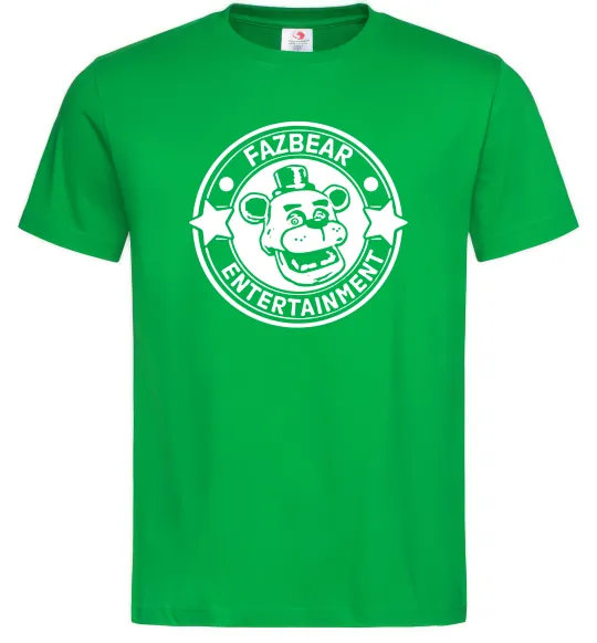 Мужская футболка Fazbear entertainment Зеленый фото