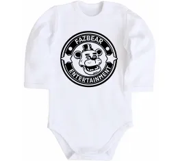 Детский боди Фредді кістки Белый фото