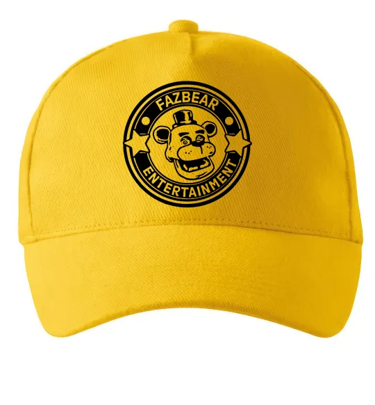 Кепка Fazbear entertainment Солнечно желтый фото
