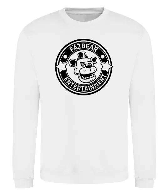 Свитшот Fazbear entertainment Белый фото