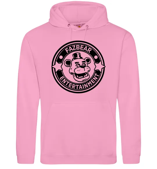 Мужская толстовка (худи) Fazbear entertainment Розовый фото