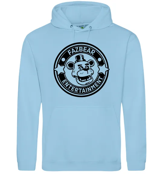 Женская толстовка (худи) Fazbear entertainment Голубой фото