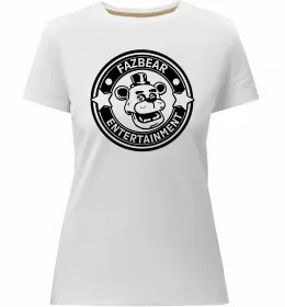 Женская премиум футболка Фредді кістки Черный фото