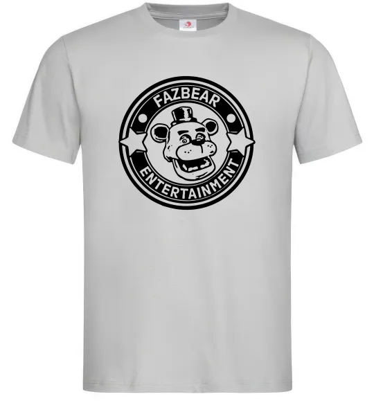Мужская футболка Fazbear entertainment Серый фото