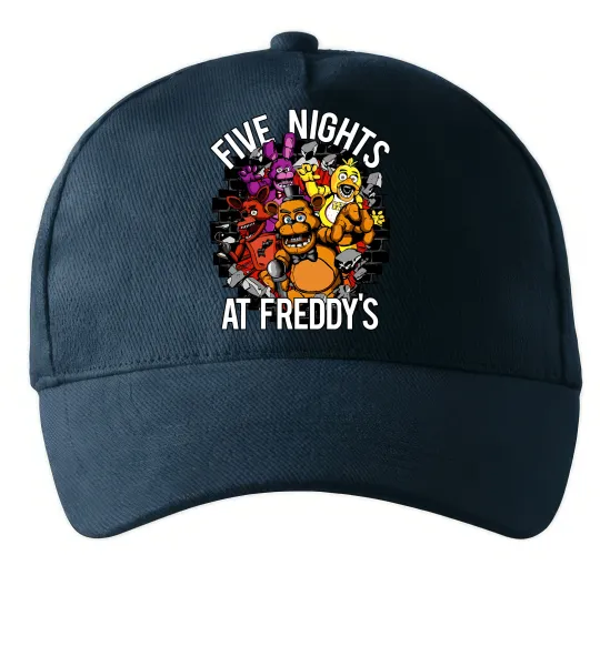Кепка Five nights at Freddy Темно-синий фото