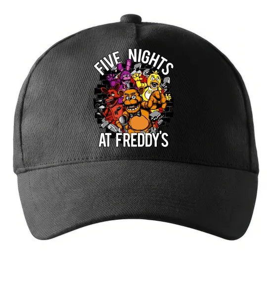 Кепка Five nights at Freddy Черный фото
