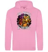Мужская толстовка (худи) Five nights at Freddy Розовый фото