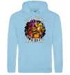Женская толстовка (худи) Five nights at Freddy Голубой Женская толстовка (худи) Five nights at Freddy Голубой фото