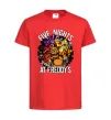 Детская футболка Five nights at Freddy Красный Детская футболка Five nights at Freddy Красный фото