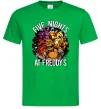 Мужская футболка Five nights at Freddy Зеленый фото