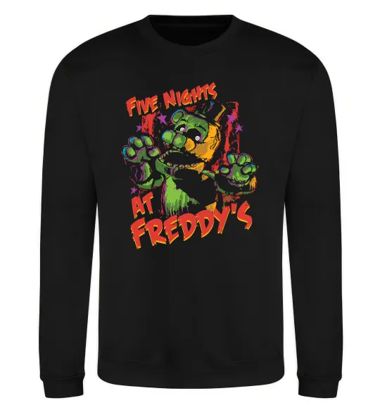 Свитшот Fnaf bear Черный фото