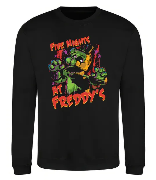 Свитшот Fnaf bear Черный фото