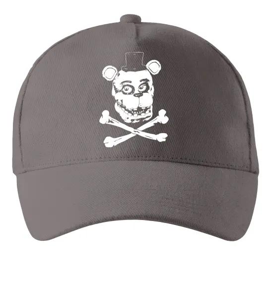 Кепка Фредді кістки Сірий фото