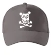 Кепка Фредді кістки Сірий фото