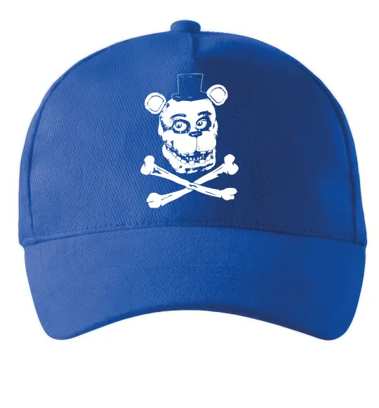 Кепка Фредді кістки Ярко-синий фото