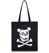 Эко-сумка Фредді кістки Черный фото