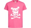 Детская футболка Фредді кістки Ярко-розовый фото