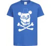 Детская футболка Фредді кістки Ярко-синий фото