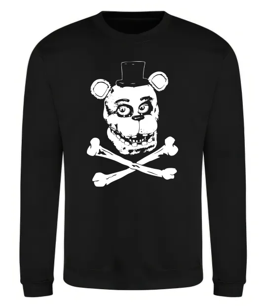 Свитшот Фредді кістки Черный фото