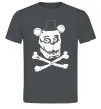 Мужская футболка Фредді кістки Графит фото