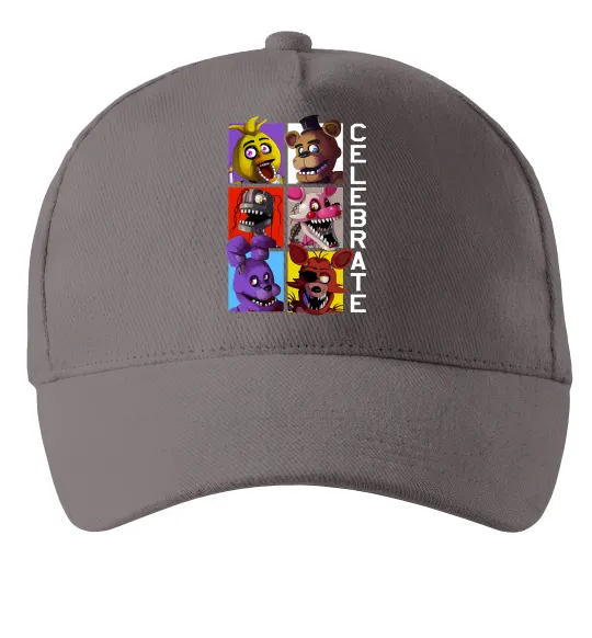 Кепка Freddy Celebrate Сірий фото