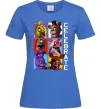 Женская футболка Freddy Celebrate Ярко-синий фото