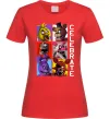 Женская футболка Freddy Celebrate Красный фото