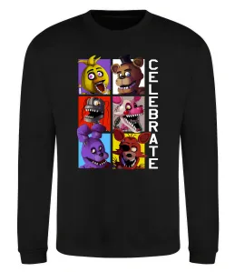 Свитшот Фредді кістки Черный фото