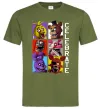Мужская футболка Freddy Celebrate Оливковый фото