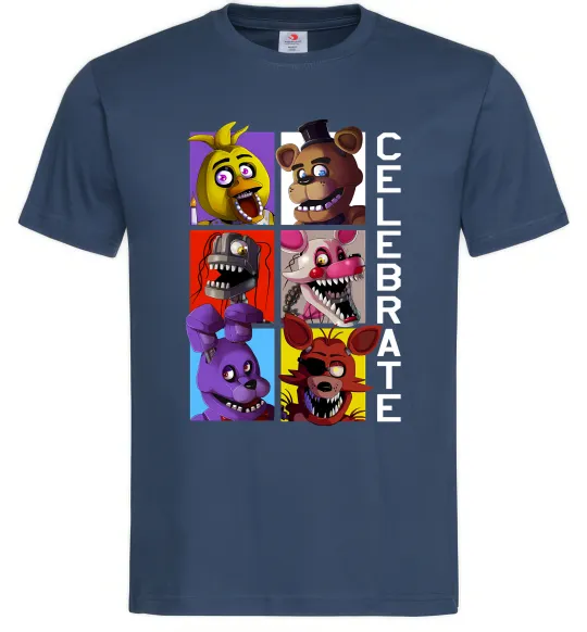 Мужская футболка Freddy Celebrate Темно-синий фото