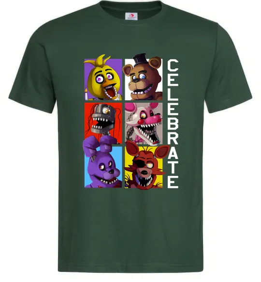 Мужская футболка Freddy Celebrate Темно-зеленый фото