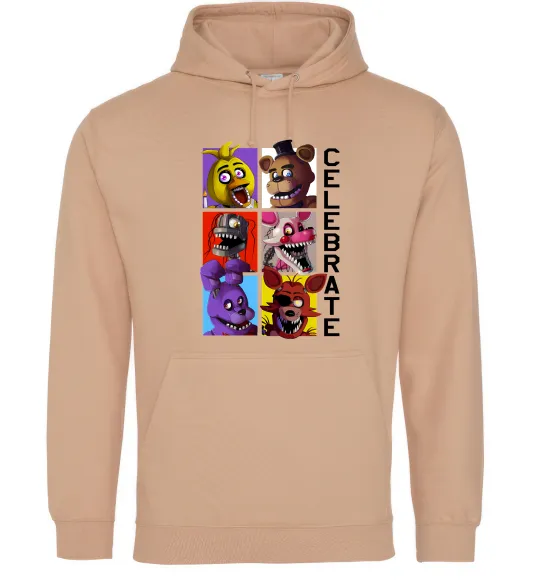 Мужская толстовка (худи) Freddy Celebrate Песочный фото