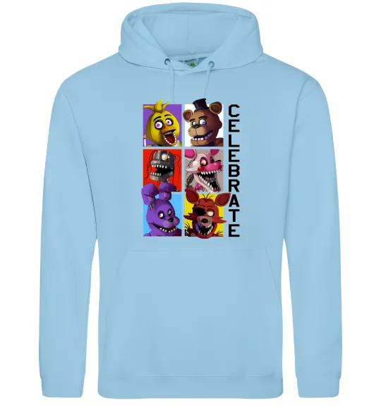 Мужская толстовка (худи) Freddy Celebrate Голубой фото