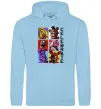 Женская толстовка (худи) Freddy Celebrate Голубой фото