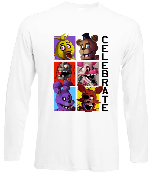 Лонгслив Freddy Celebrate Белый фото