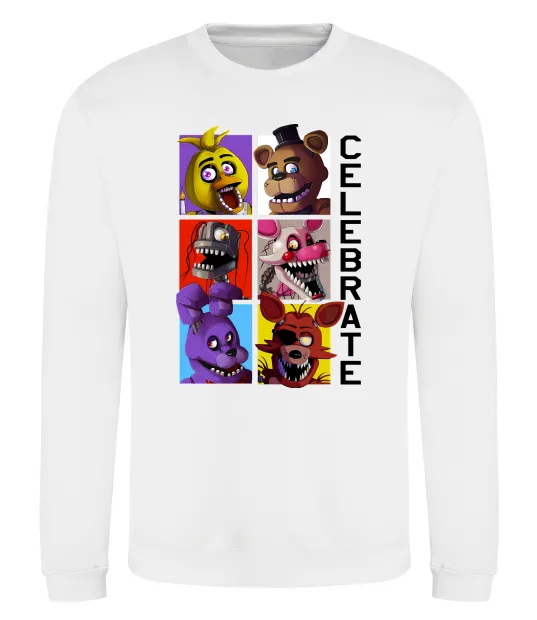 Свитшот Freddy Celebrate Белый фото