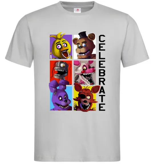 Мужская футболка Freddy Celebrate Серый фото