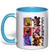 Чашка с цветной ручкой Freddy Celebrate Голубой фото