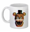 Чашка керамическая Freddy game over Белый фото