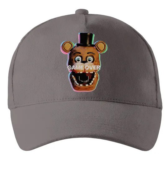 Кепка Freddy game over Сірий фото