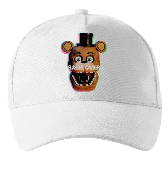 Кепка Freddy game over Белый фото