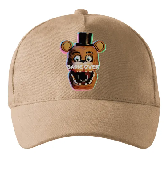 Кепка Freddy game over Песочный фото