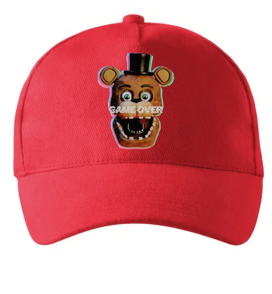 Кепка Freddy game over Красный фото
