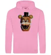 Женская толстовка (худи) Freddy game over Розовый фото