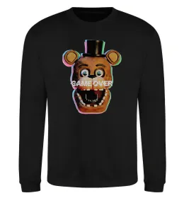 Світшот Freddy game over Чорний фото