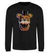 Світшот Freddy game over Чорний фото