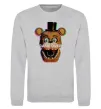 Світшот Freddy game over Сірий меланж фото