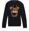 Детский Свитшот Freddy game over Черный фото
